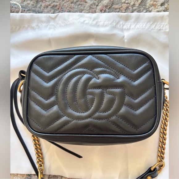 Gucci Black Leather Crossbody Bag - Picture 9 of 13